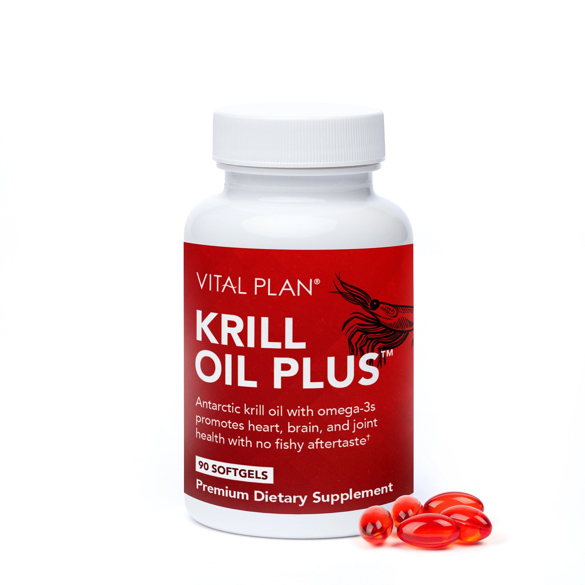 Vital Plan Krill Oil Plus vs Antarctic Krill Oil (Double Strength) with