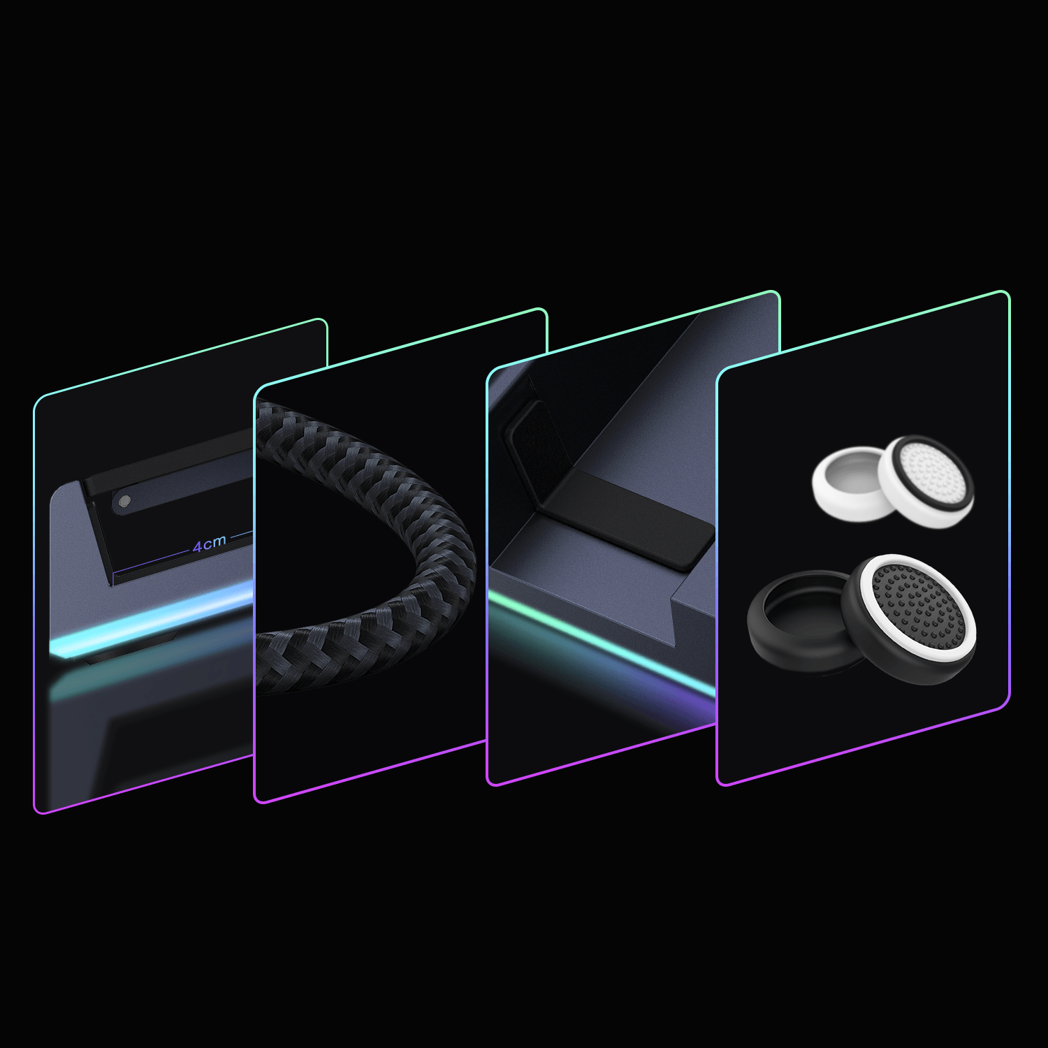 RGB照明付きゲーミングドック - iVANKY