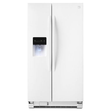 KENMORE 25 CU. FT. REFRIGERATOR- WHITE KENMORE 25 CU. FT. REFRIGERATOR- WHITE