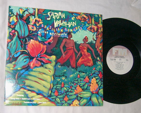 SARAH VAUGHAN -  - BRAZILIAN ROMANCE -  RARE 1987 PROMO...