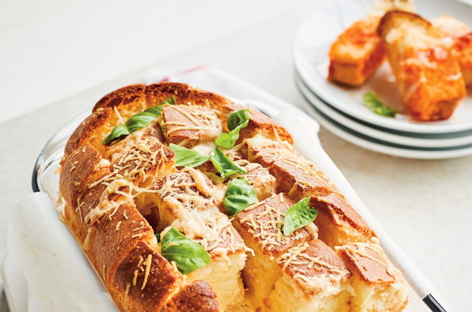 Pain-pizza « pige dedans »