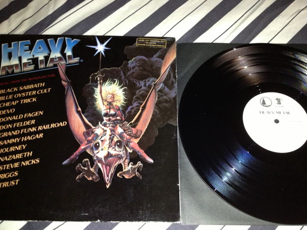 Soundtrack - Heavy Metal 2 LP White Label Promo LP NM