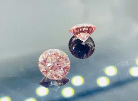 Shop lab grown coloured diamond stud earrings