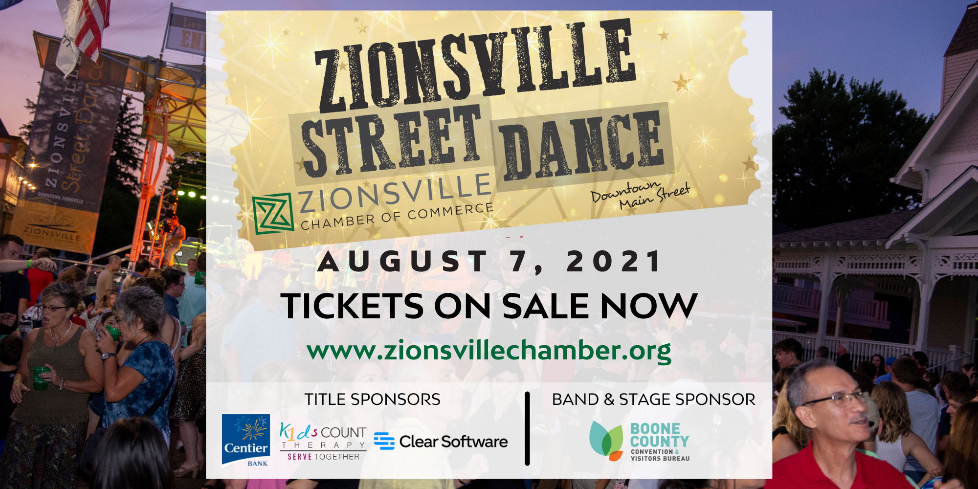 Zionsville Street Dance 2021 promotional image