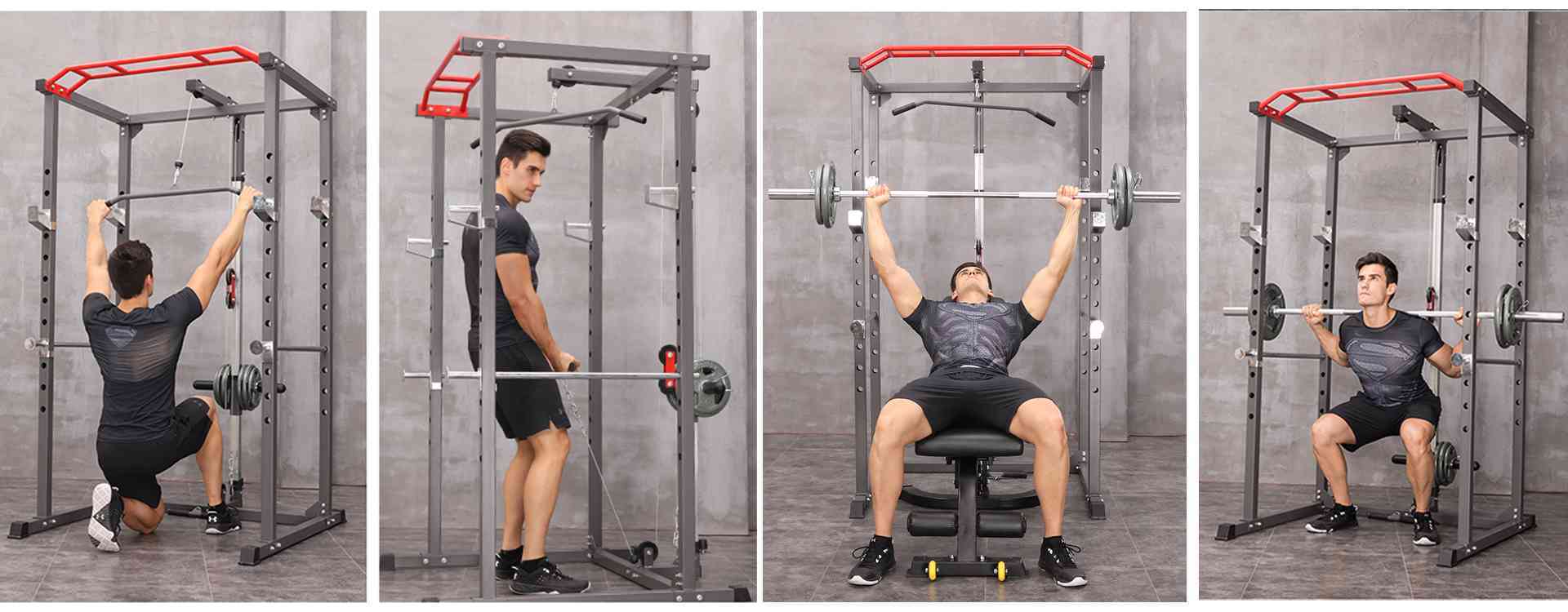 IFAST 100-300lbs Power Rack For Garage Gym System