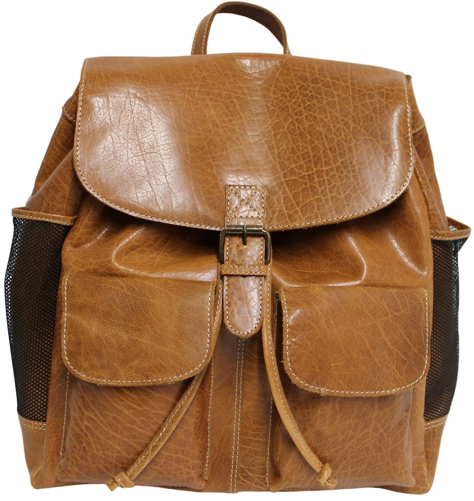 Quality Full Grain Leather Back Pack - Image 12