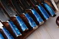 Seido japanese kitchen Chef knife cutting meat