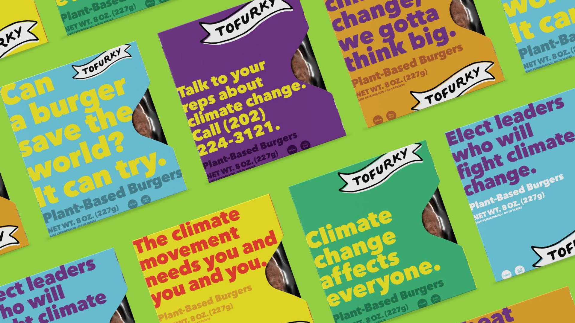 Featured image for New Tofurky Packaging Puts Climate Change Plea For Action Front-And-Center