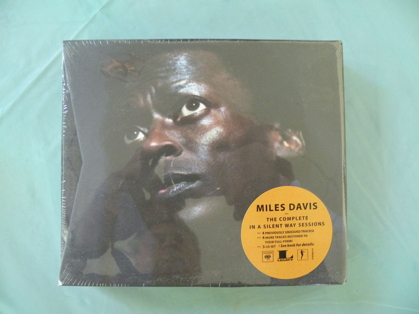 Miles Davis - The Complete In A Silent Way Sessions 3 CD Box Set in Original Deluxe Box