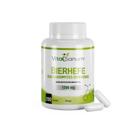 Bierhefe - Saccharomyces cerevisiae - 200 Tabletten