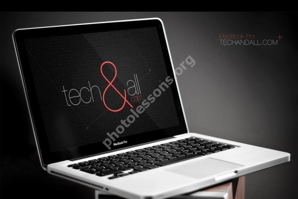 Macbook Pro для Фотошоп - скачать .PSD исходник