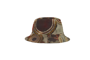 Polyester Bucket Hat, AOP Design, Unisex Beachwear