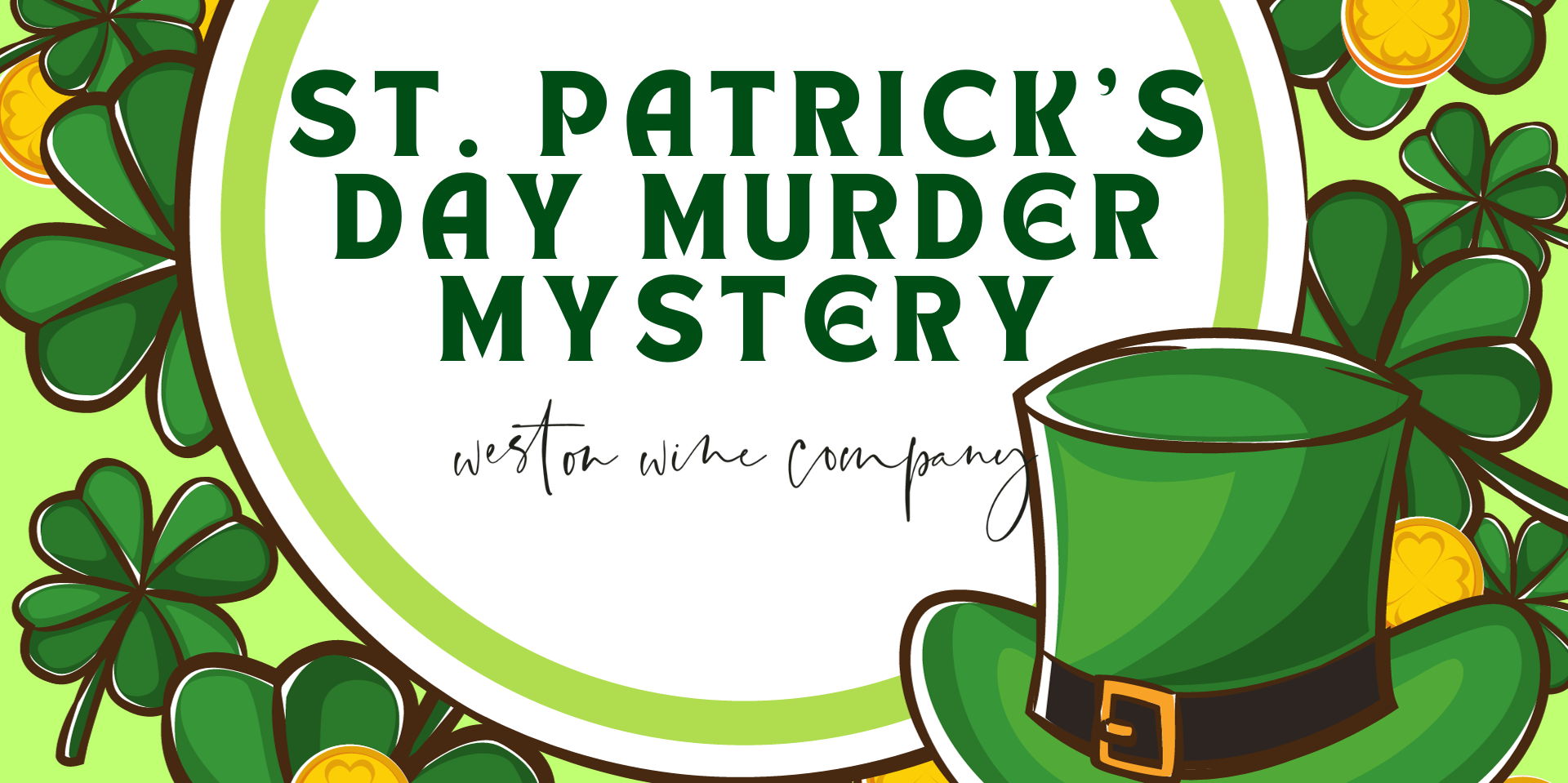 St. Patrick's Day Murder Mystery promotional image
