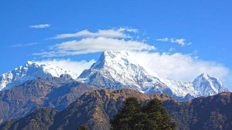 Annapurna mountain range, Nepal 