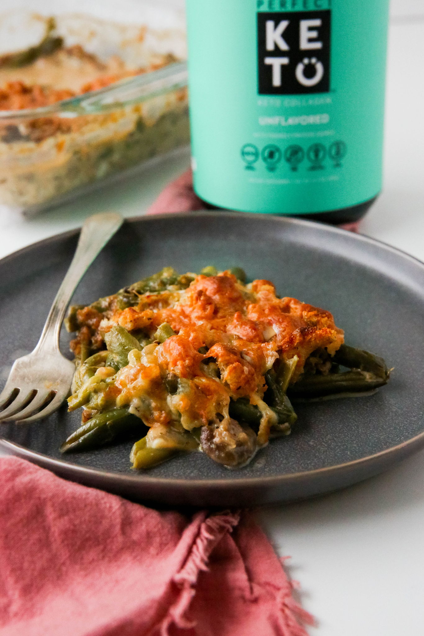 Keto Green Bean Casserole