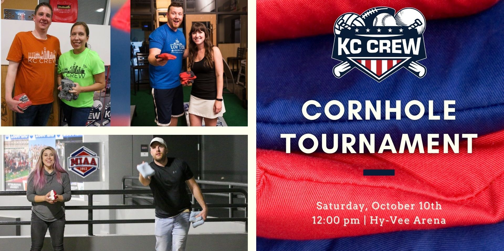 October Cornhole Tournament - Social & Competitive promotional image