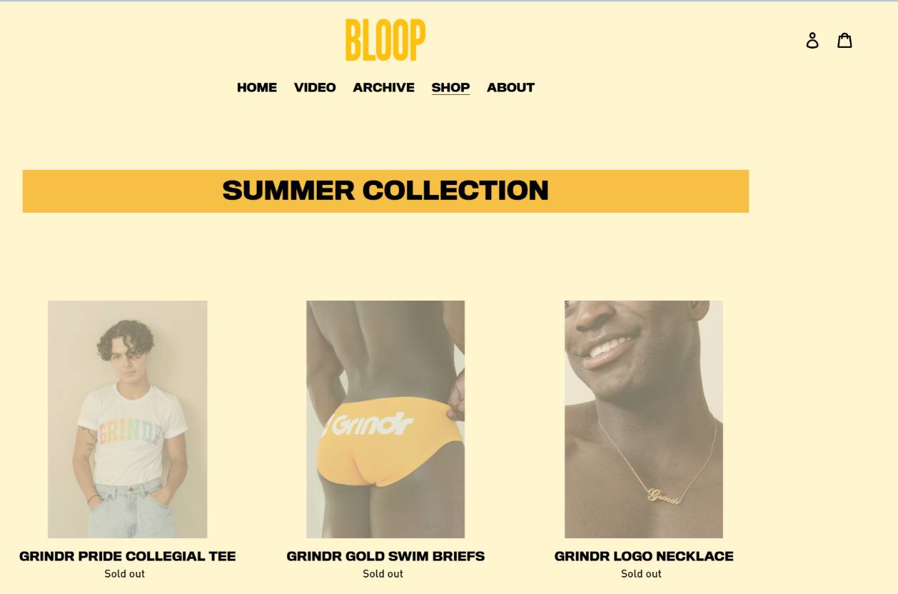 Grindr product / service