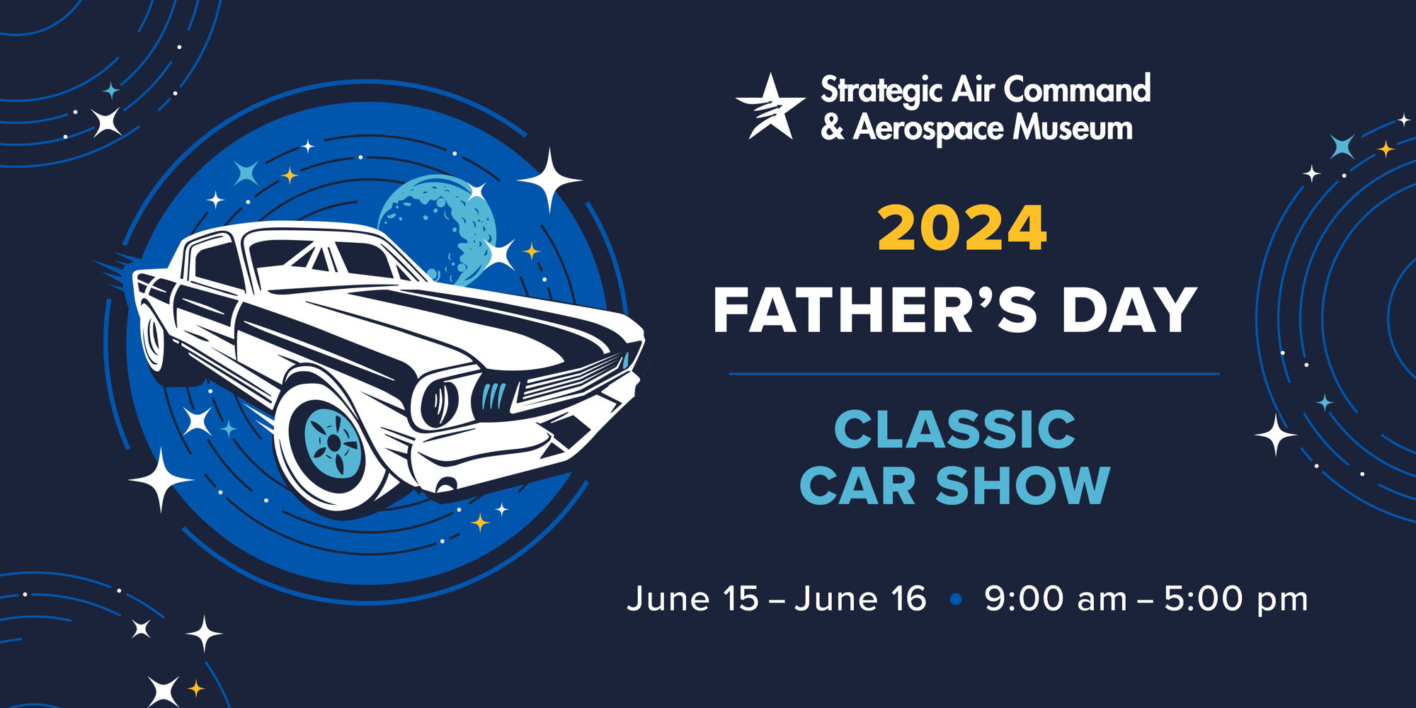 2024 Father's Day Classic Car Show promotional image