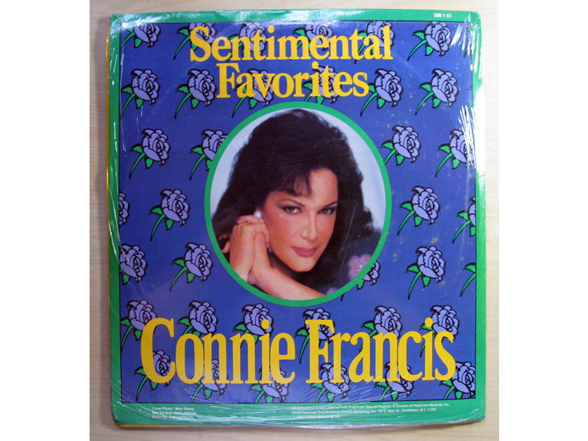 Connie Francis - Treasury Of Love Songs -  SEALED 1984  Suffolk Marketing Inc. SMI 1-50