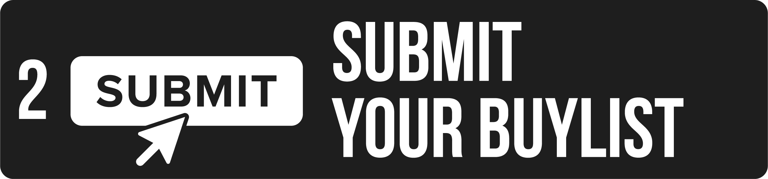 How to steps for submitting a buylist on tcgbuylist.com - submit your buylist. 