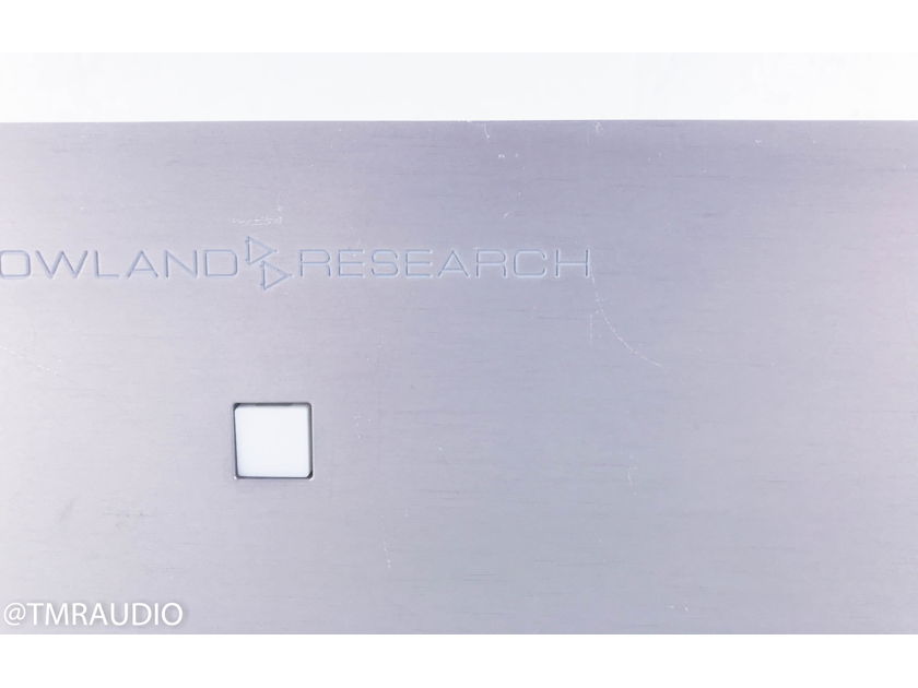 Rowland Research Model 3 Mono Power Amplifier; Single Monoblock (11707)