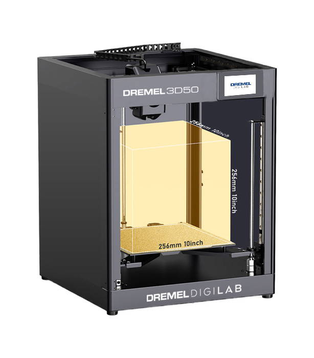 Chromebook laptop computer with Dremel Cloud slicer software on its screen