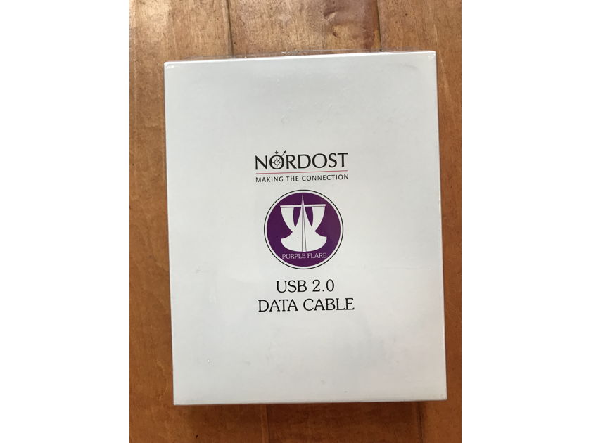 Nordost Purple Flare USB 2.0 Cable -1.0m, A-to-B, NEW IN BOX!