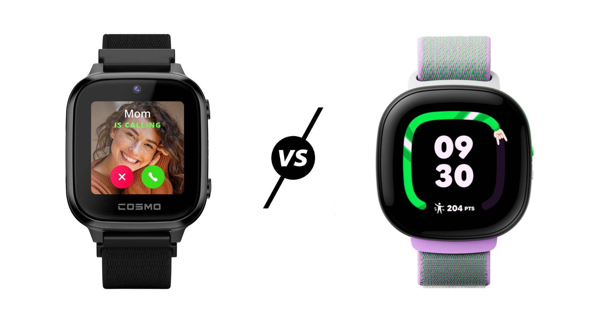 FitBit Ace LTE vs. COSMO JrTrack 3 Kids Smart Watch Comparison