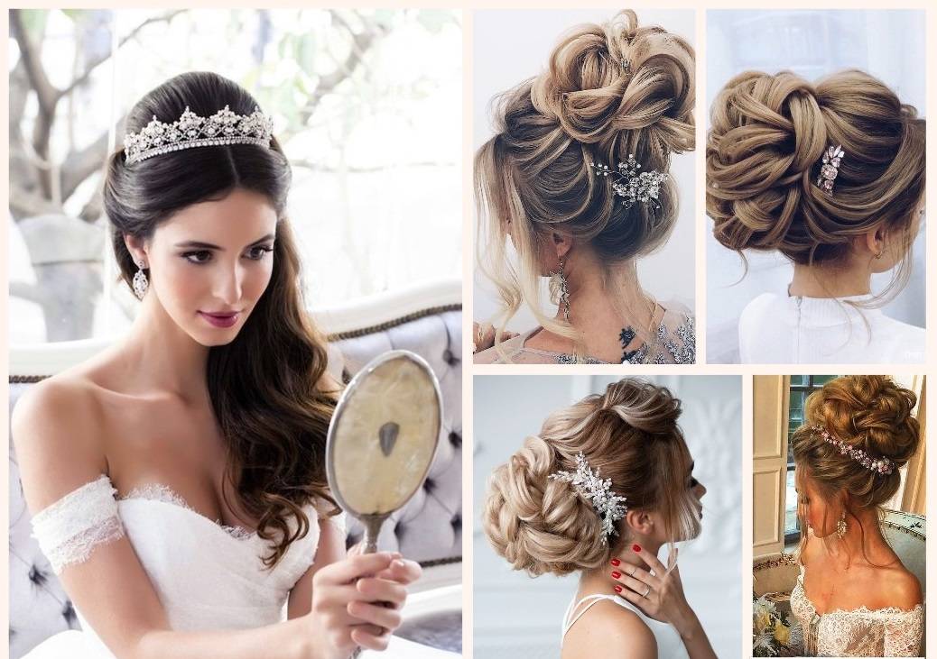 Wedding hairstyle with hair extension 2019
