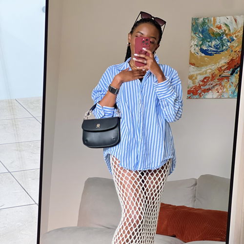 Crochet Mesh Coverup Skirt Pattern