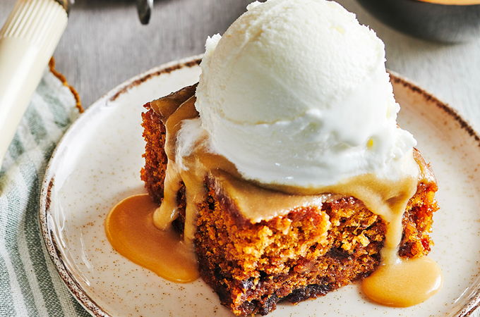 Pouding au caramel (<i>Sticky Toffee Pudding</i>)