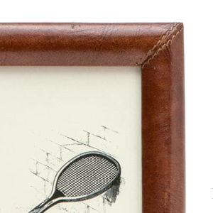 Eton Tobacco Leather Picture Frame