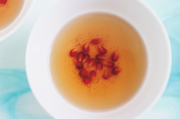 Pomegranate Green Tea