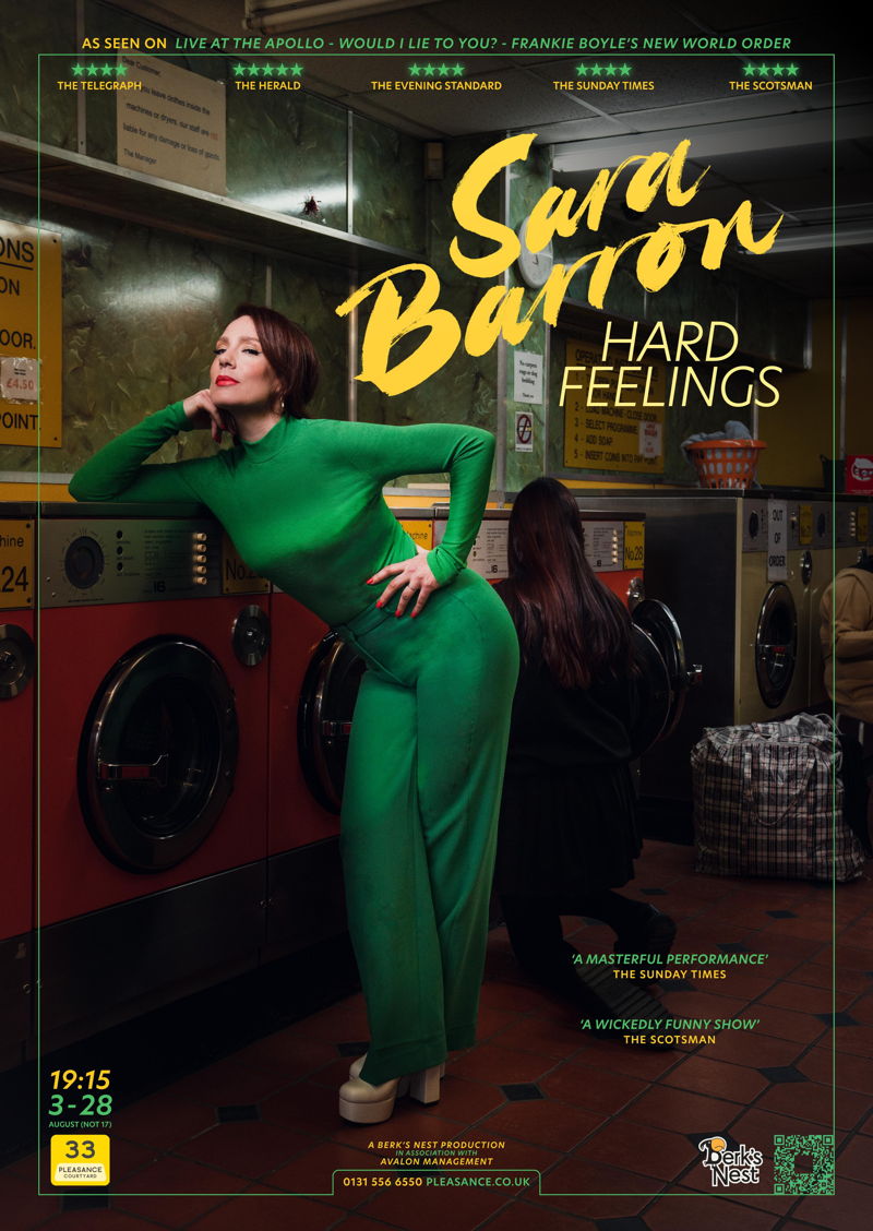 The poster for Sara Barron: Hard Feelings