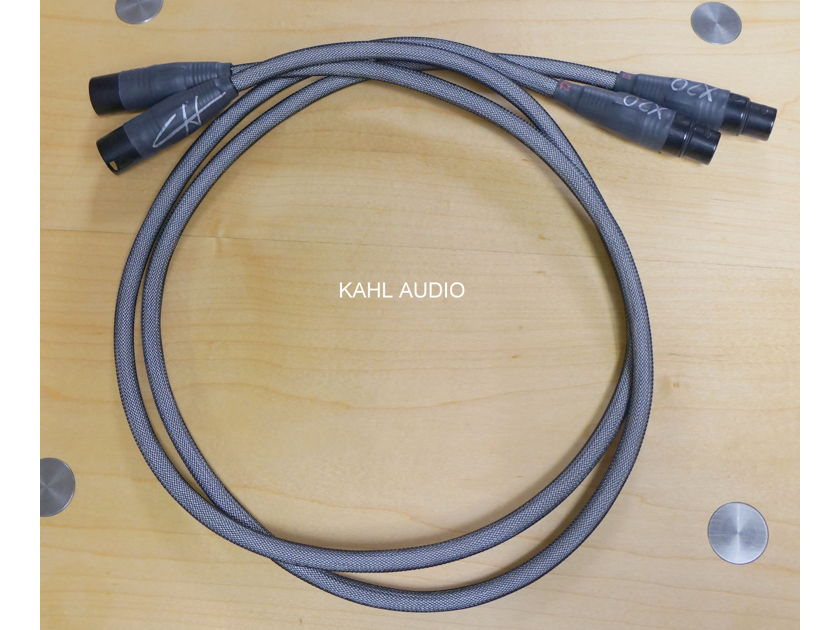 CH Acoustics X20 interconnect cables. 1m XLR. Rare, Ref standard. $5,000 MSRP