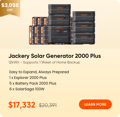 Jackery Solar Generator 2000 Plus 12kWh Kit