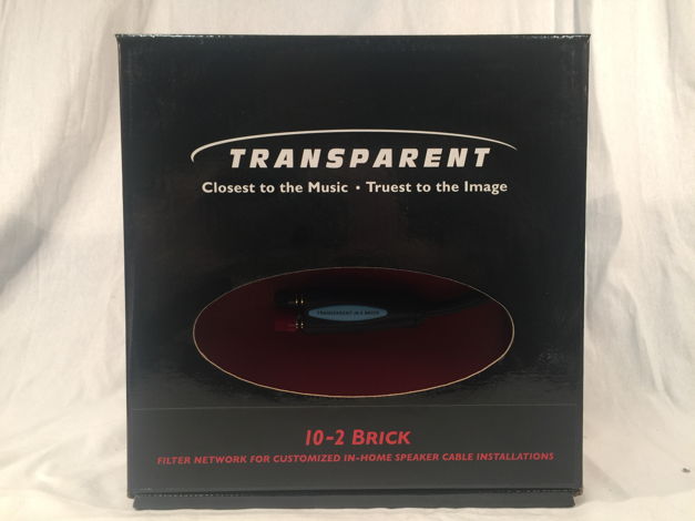 Transparent Audio 10-2 Brick Spade Calibrate for 1-20ft...