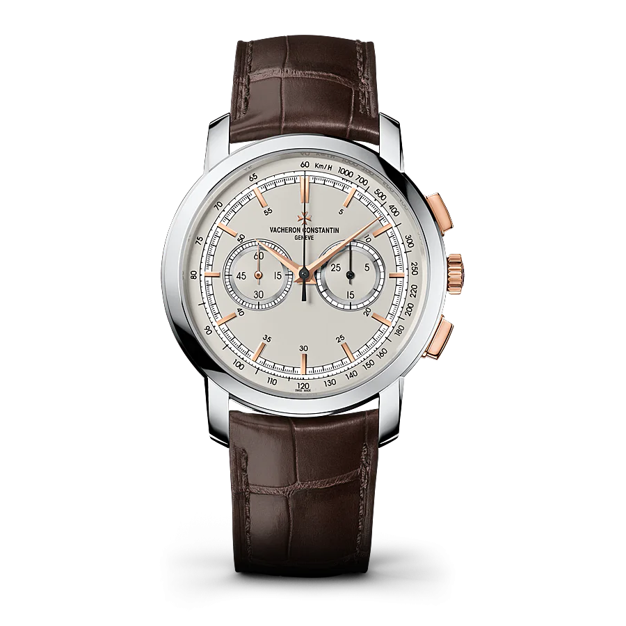 Traditionnelle Chronograph White Gold, image 1 Traditionnelle Chronograph White Gold, image 1