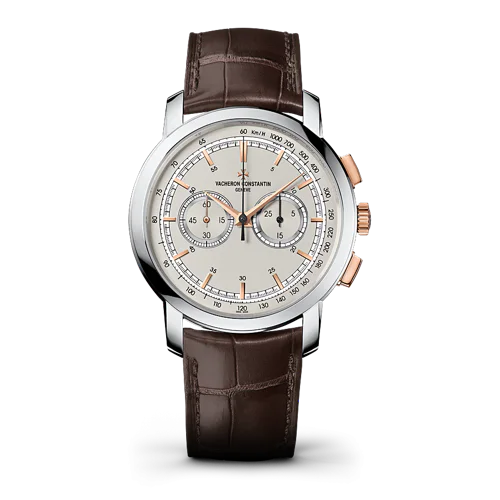 Vacheron Constantin Patrimony Traditionnelle Chronograph White Gold