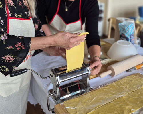 Cooking classes Venice: Fresh pasta course with a view of Venice