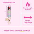 rainbow_sparkle_pepper_spray_keychain_features