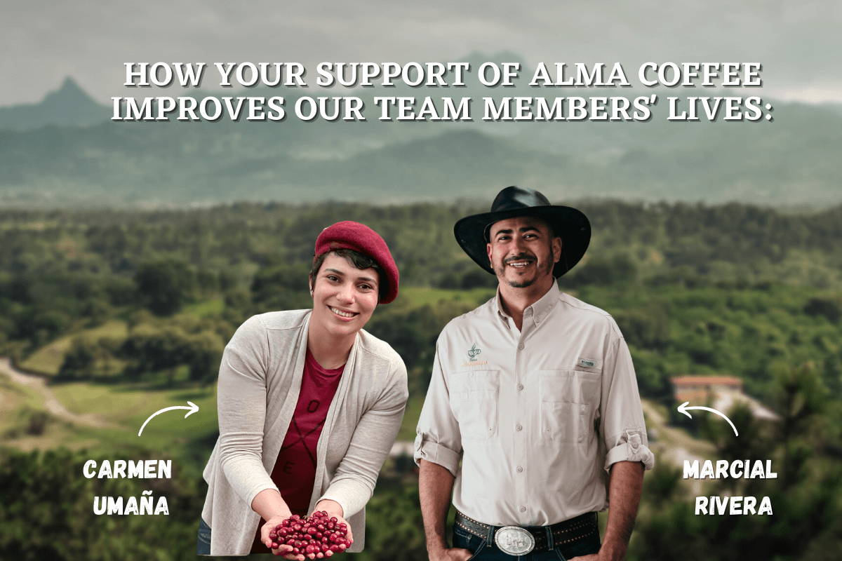 Blog Header with two Coffee Farmers