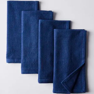 Five Two Everyday Cloth Napkins, 100% Cotton, Reusable, 6 Colors