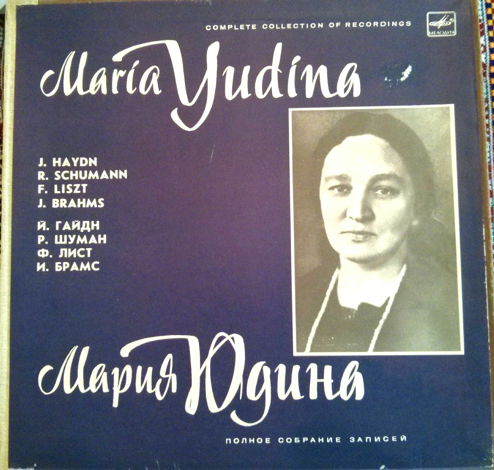 Maria Yudina - Melodiya collected recordings- Haydn, Sc...