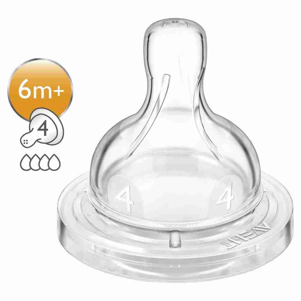 Philips Avent Anti-Colic Teat 6m+ 2 Pack - Image 4