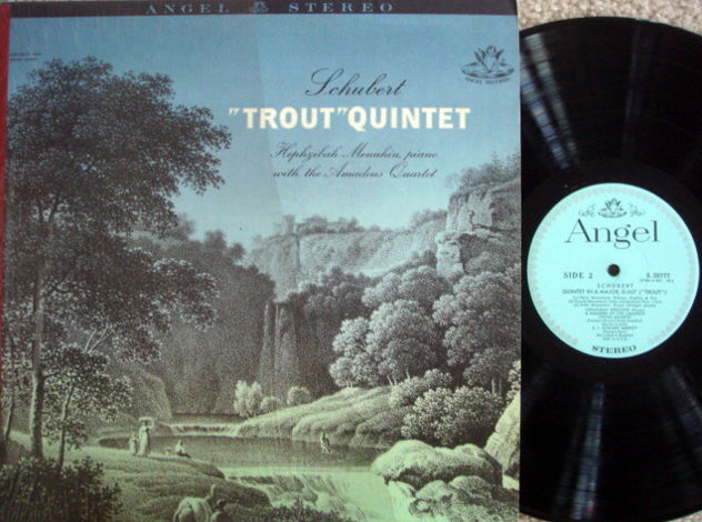 EMI Angel Blue / MENUHIN-AMADEUS QT, - Schubert Trout Q...
