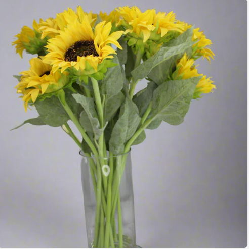 Real Touch Sunflowers in Water - Realistic Artificial Flowers - Image 5