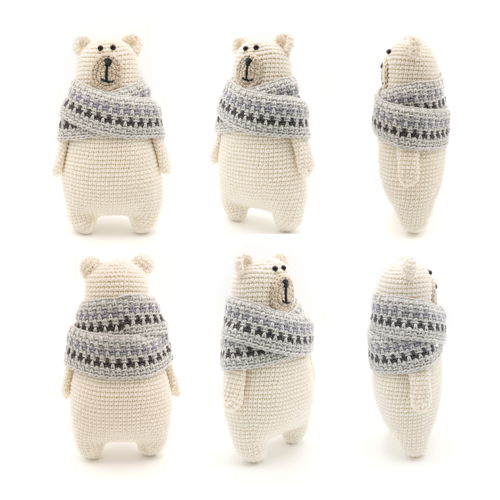 Polar Bear, Crochet Pattern, Amigurumi