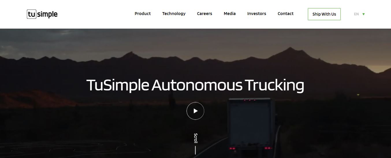 TuSimple product / service