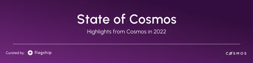 A header which shows "state of Cosmos" and the highlights